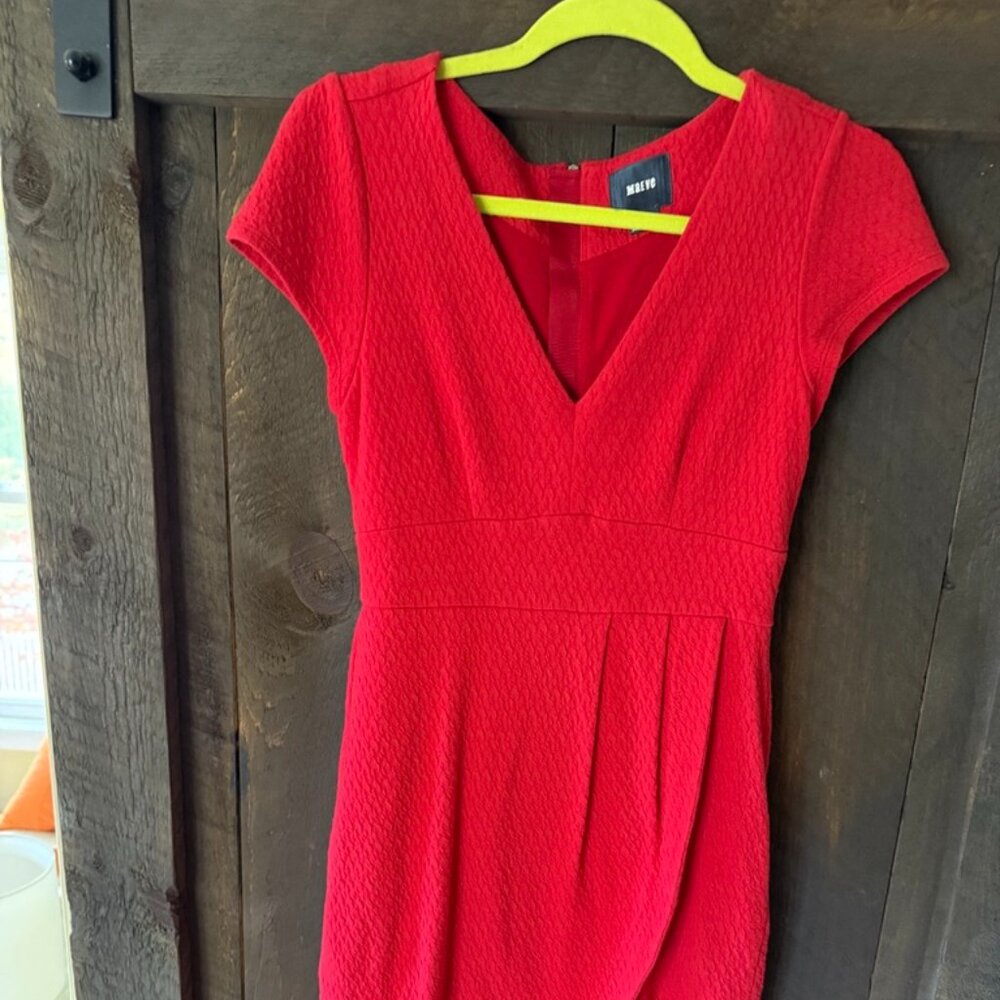 Maeve by Anthropologie Red Knit Dress